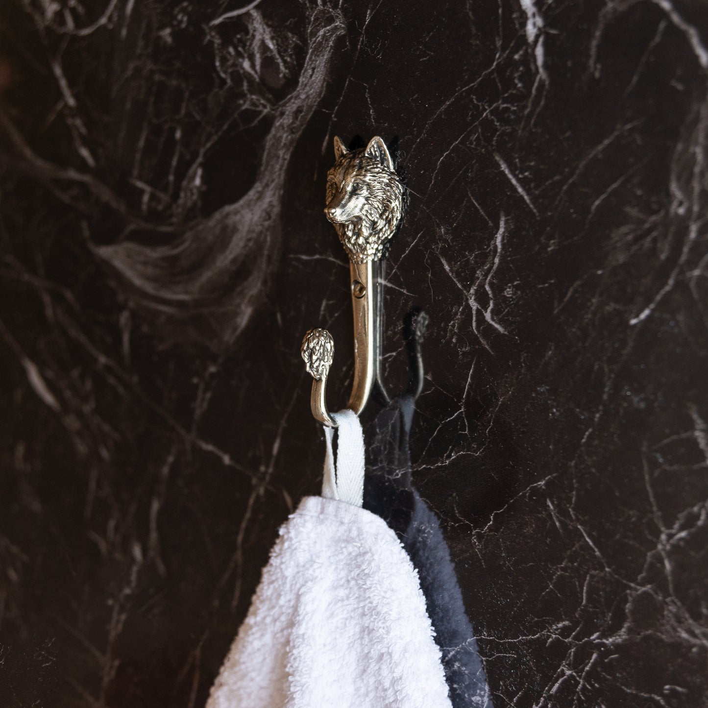 Handmade Wall Hook "Wolf"
