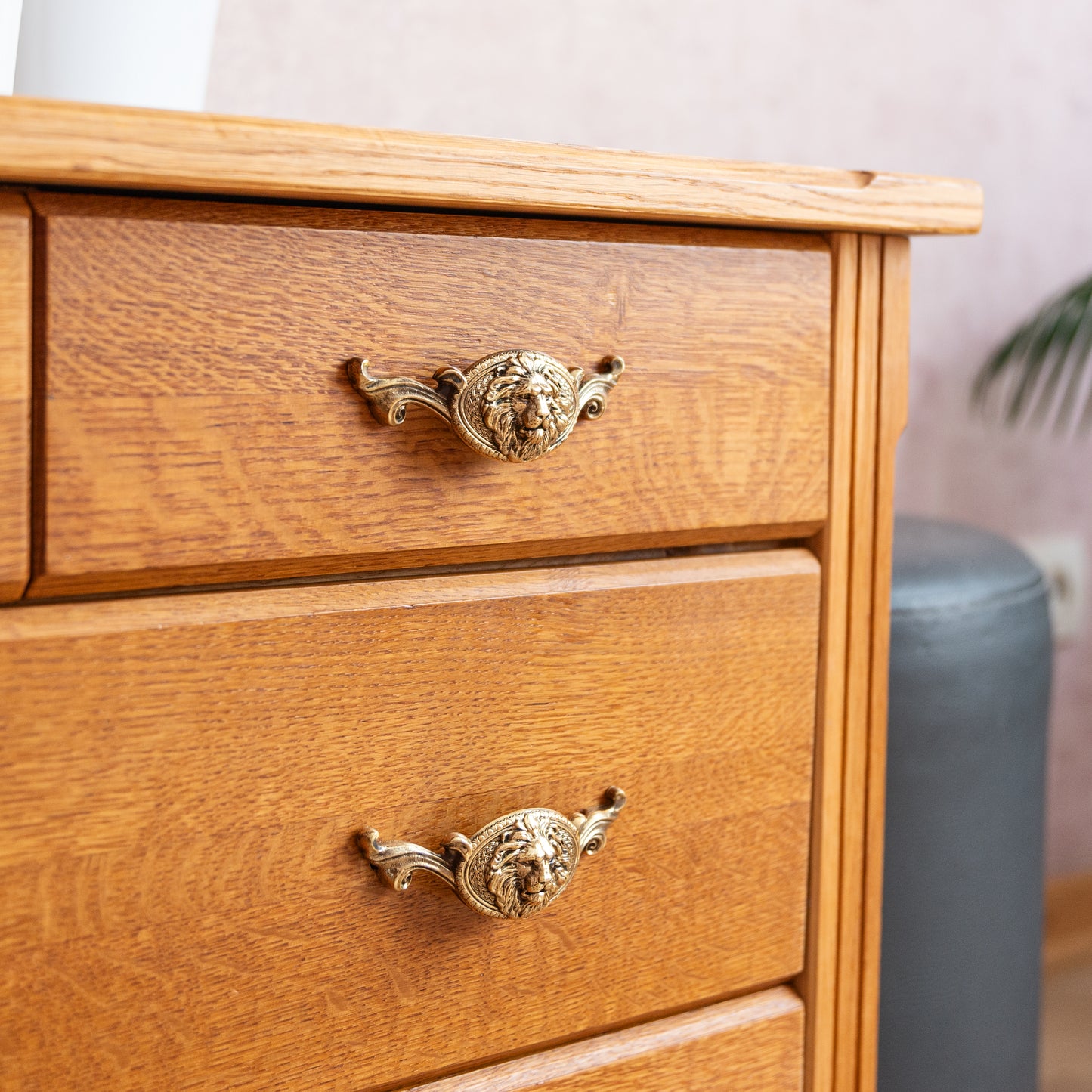 Furniture Double Handle "Lion"