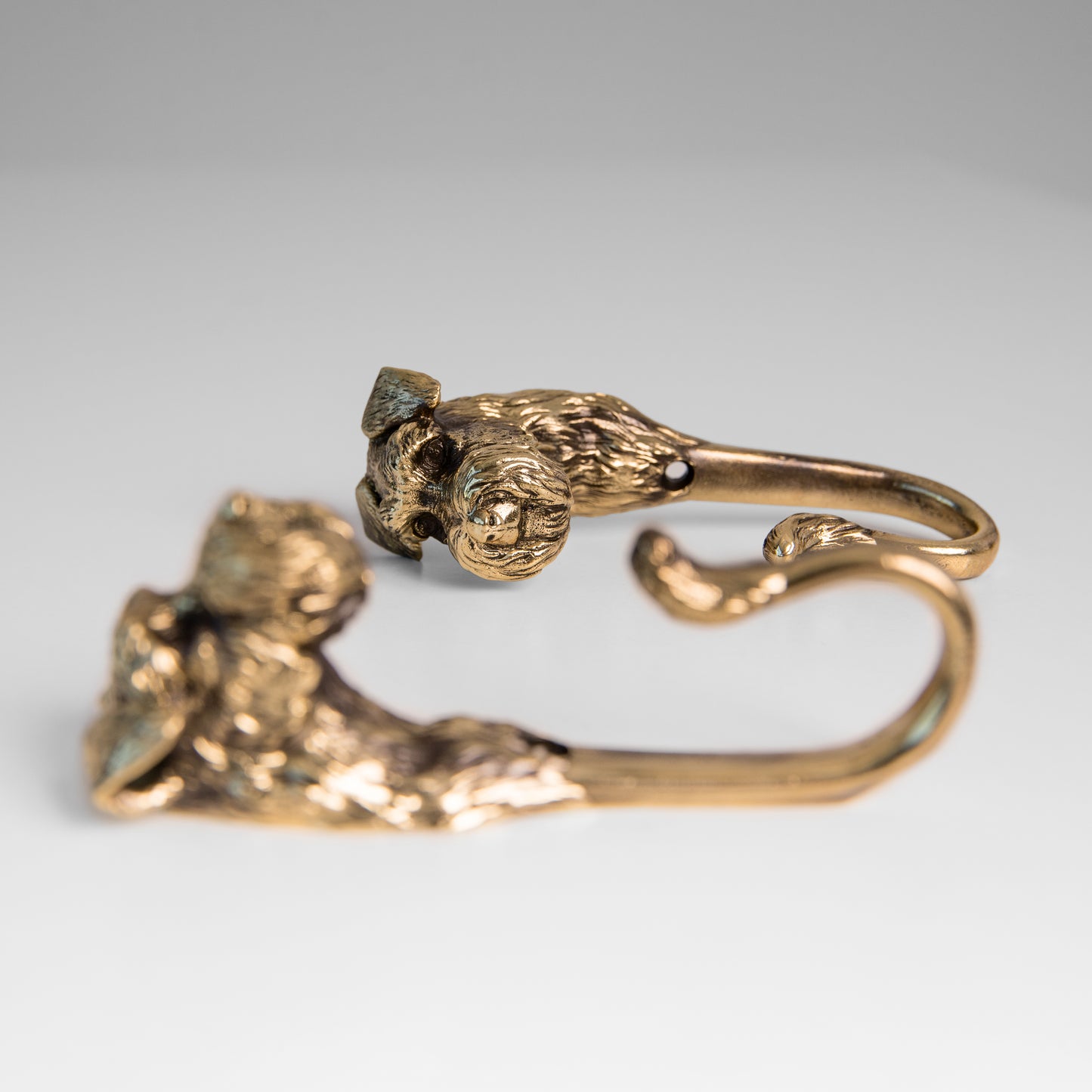 Handmade Wall Hook "Schnauzer"