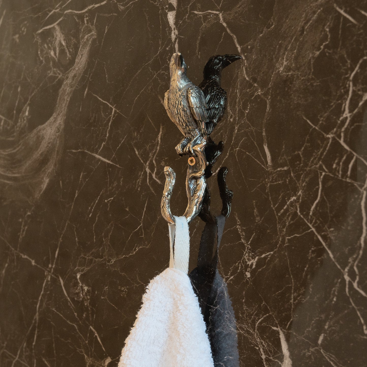 Handmade Wall Hook "Raven"