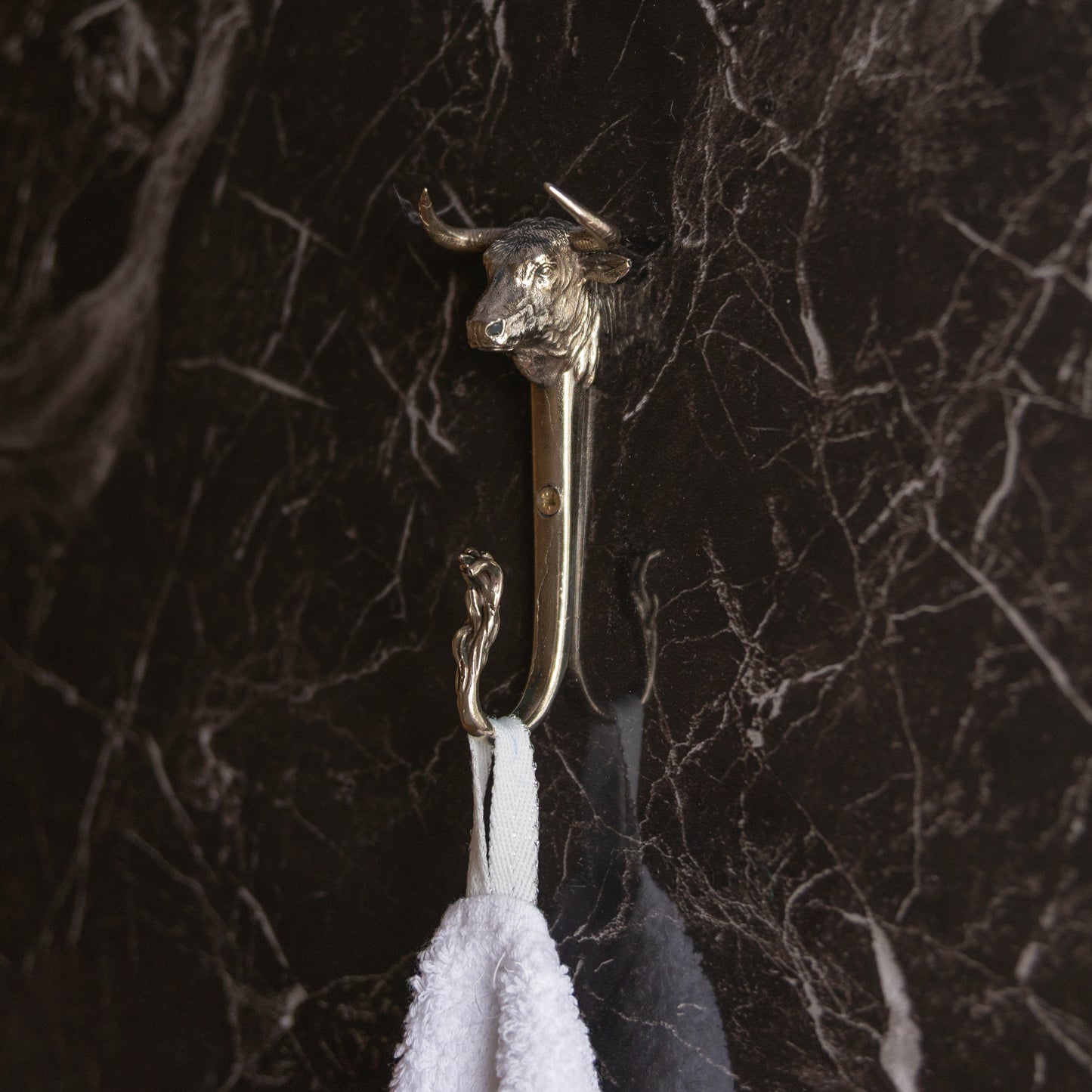 Handmade Wall Hook "Bull"
