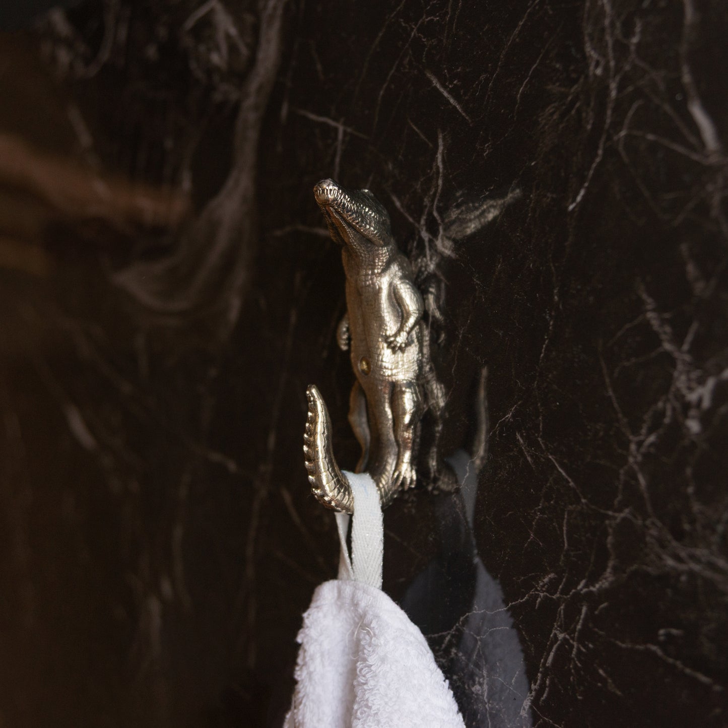 Handmade Wall Hook "Crocodile"