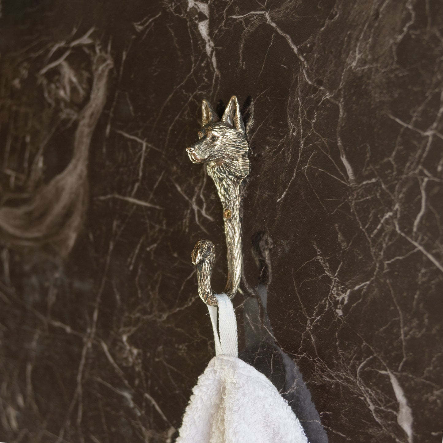 Handmade Wall Hook "German Shepherd Dog"