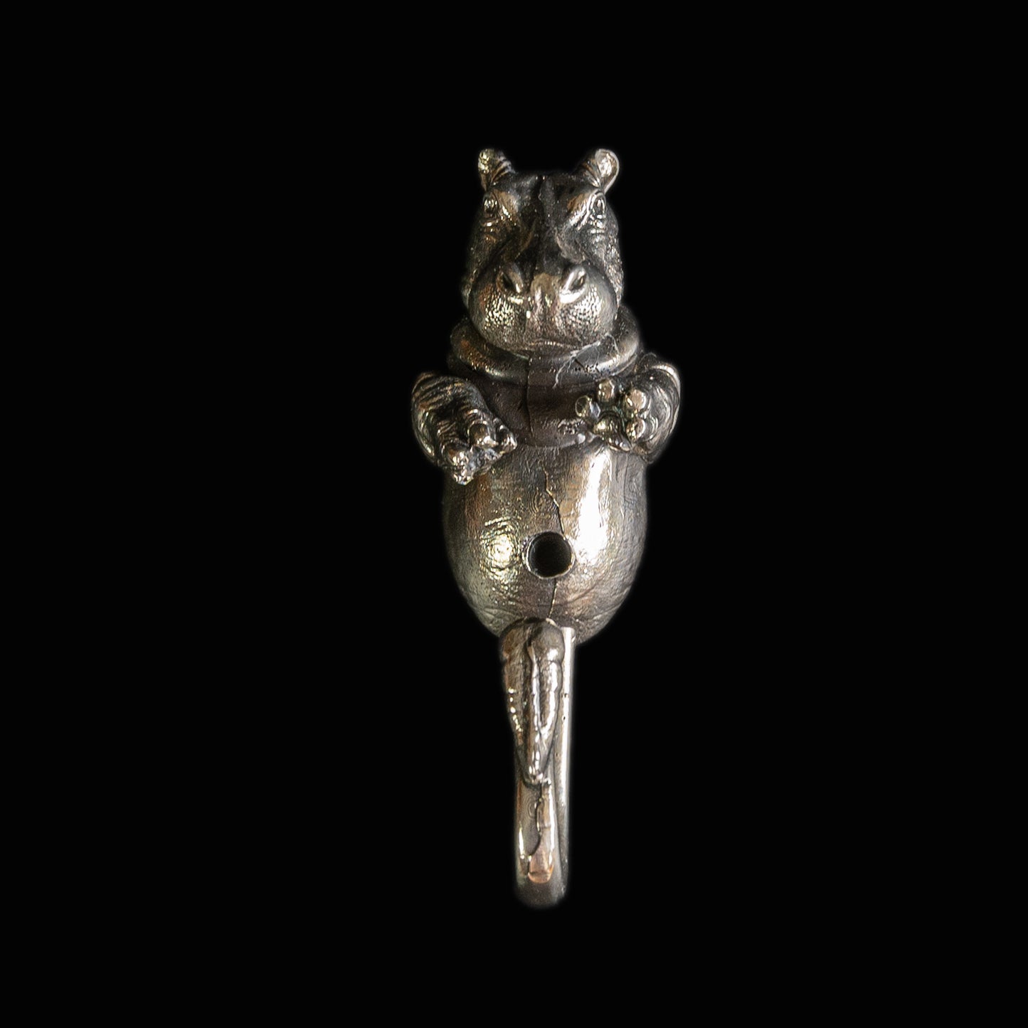 Handmade Wall Hook "Hippo"