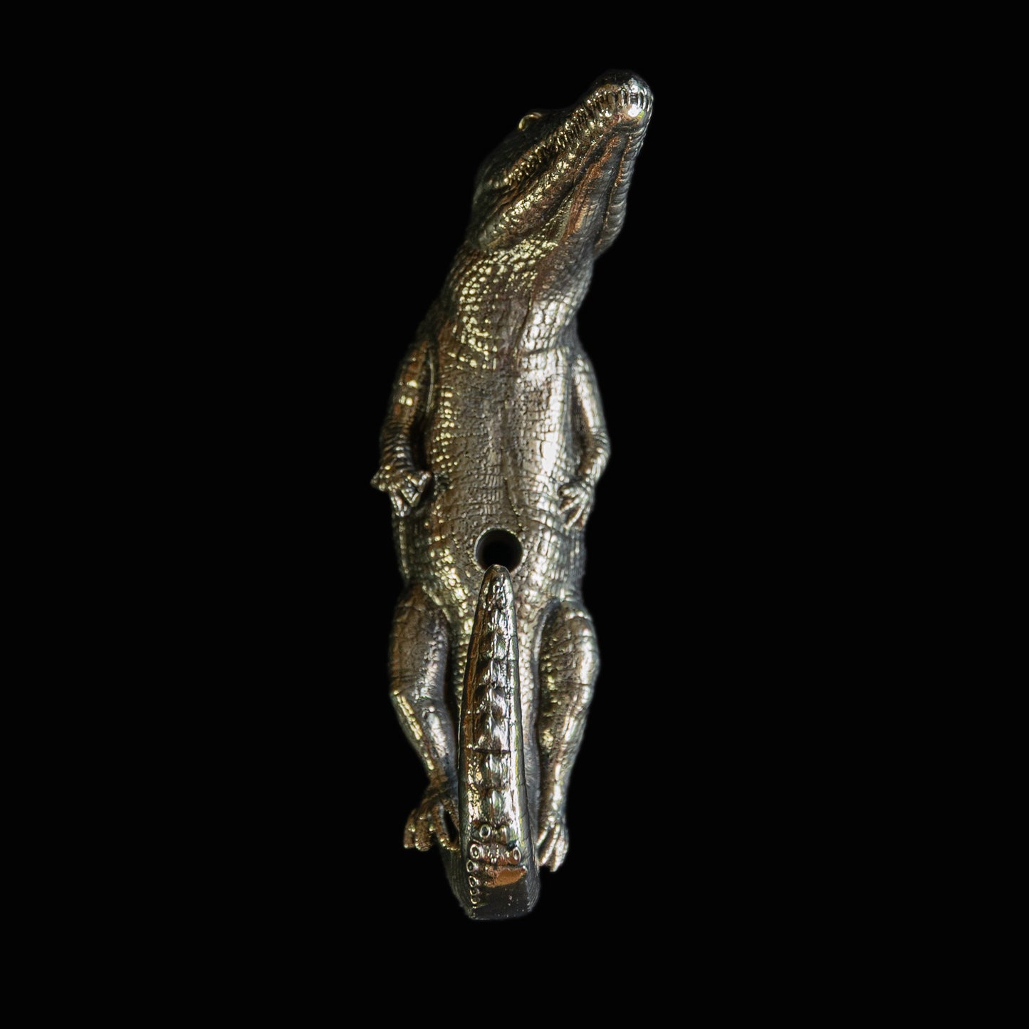Handmade Wall Hook "Crocodile"