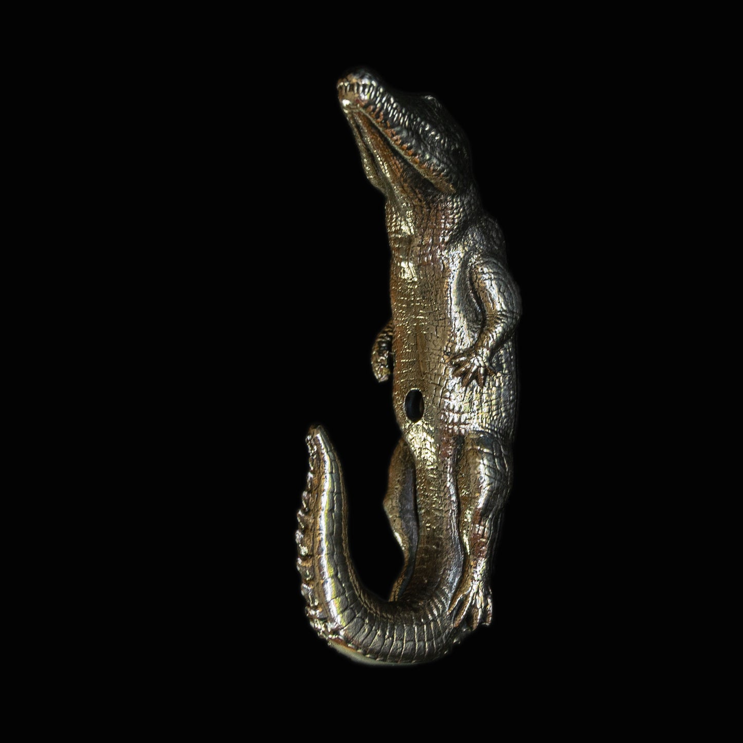 Handmade Wall Hook "Crocodile"