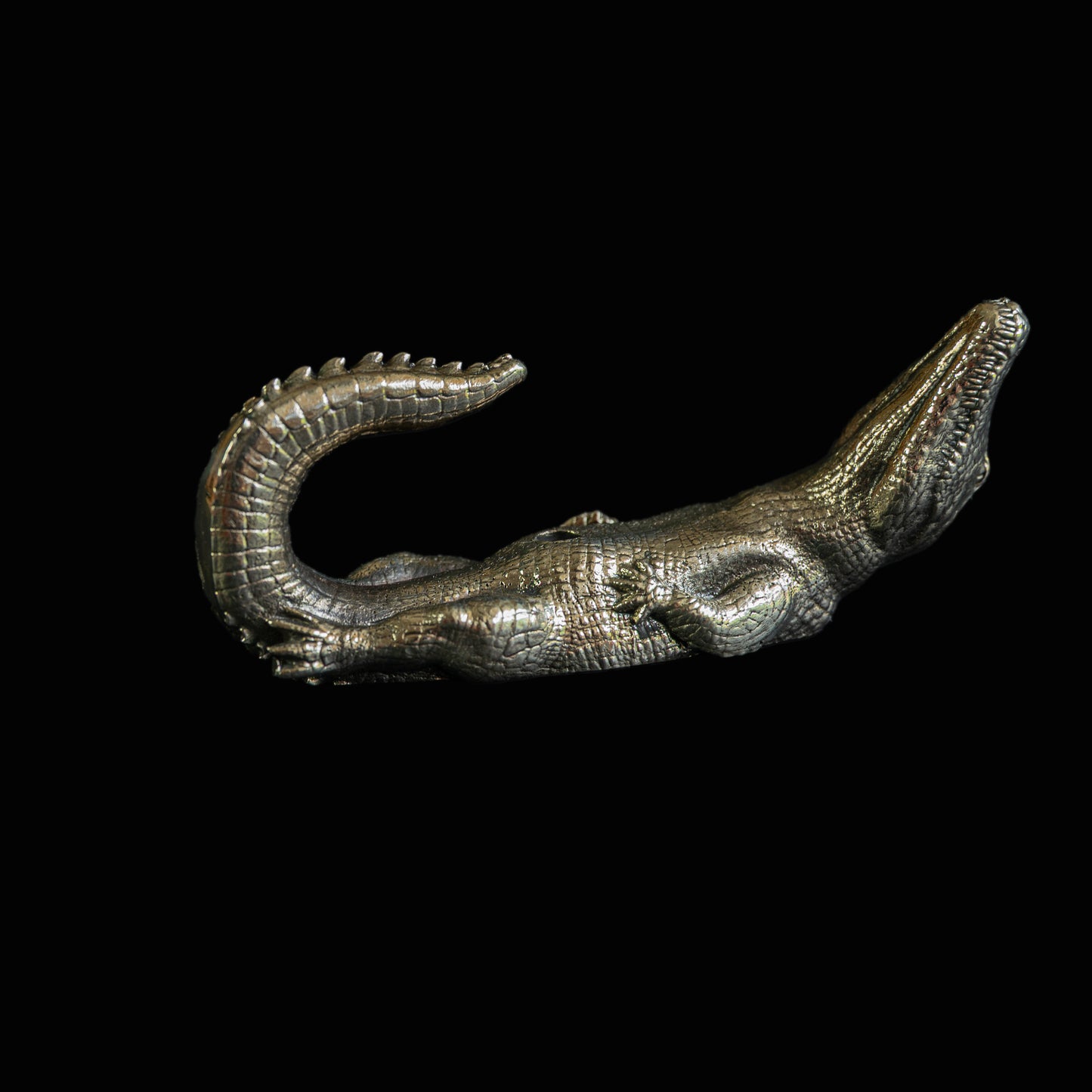 Handmade Wall Hook "Crocodile"