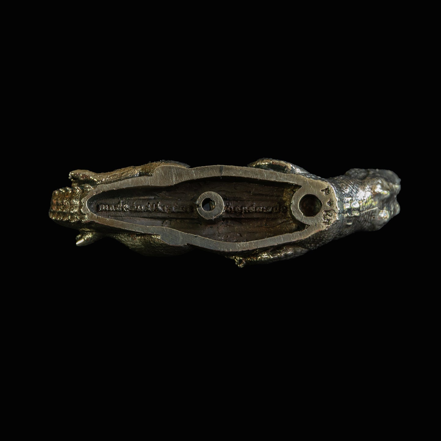 Handmade Wall Hook "Crocodile"