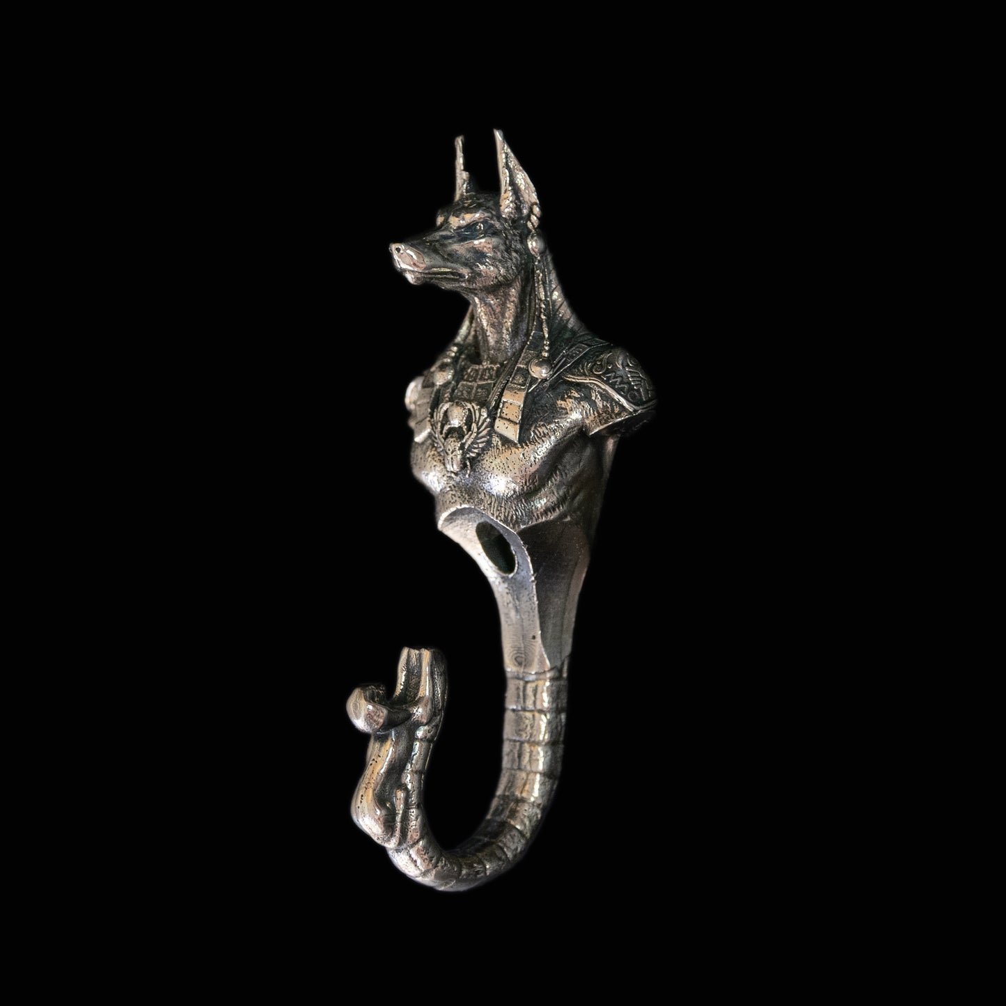 Handmade Wall Hook "Anubis"
