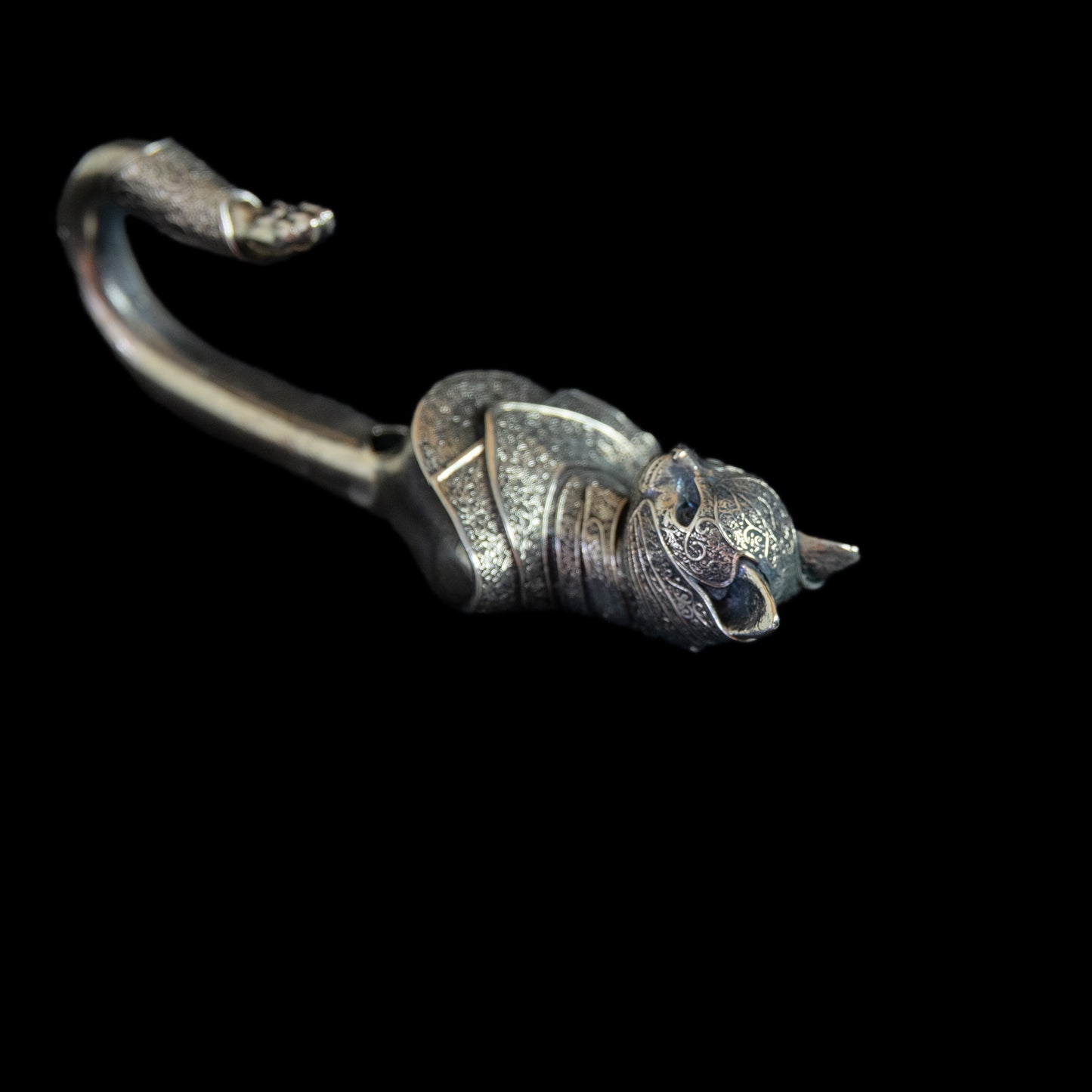 Handmade Wall Hook "Knight Cat"