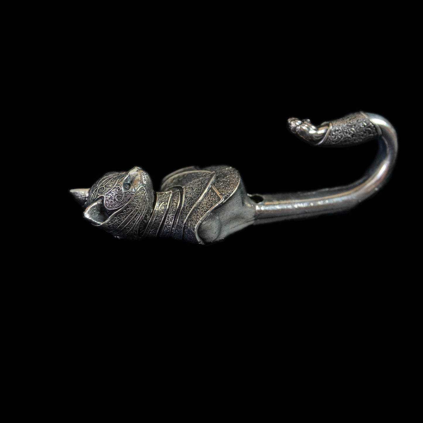Handmade Wall Hook "Knight Cat"
