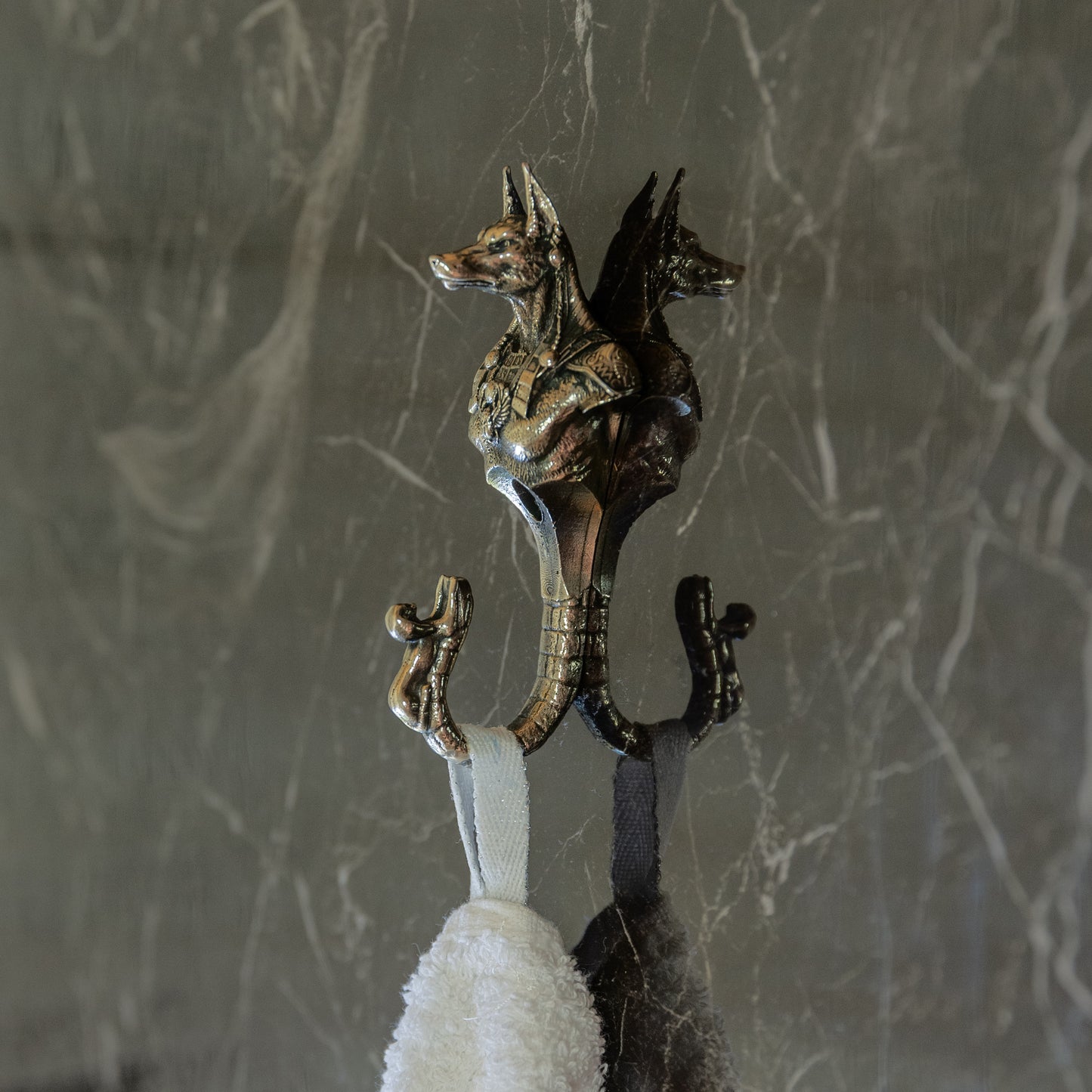 Handmade Wall Hook "Anubis"