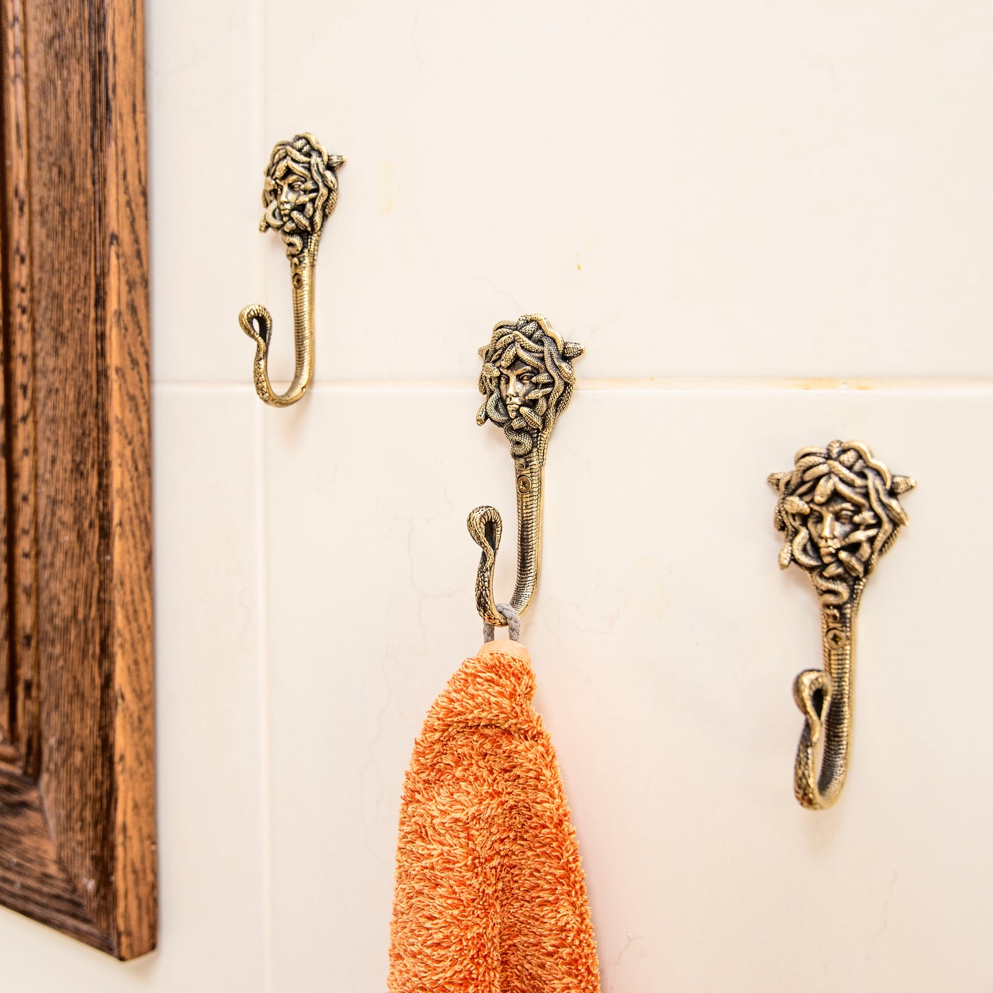 Handmade Wall Hook "Medusa"