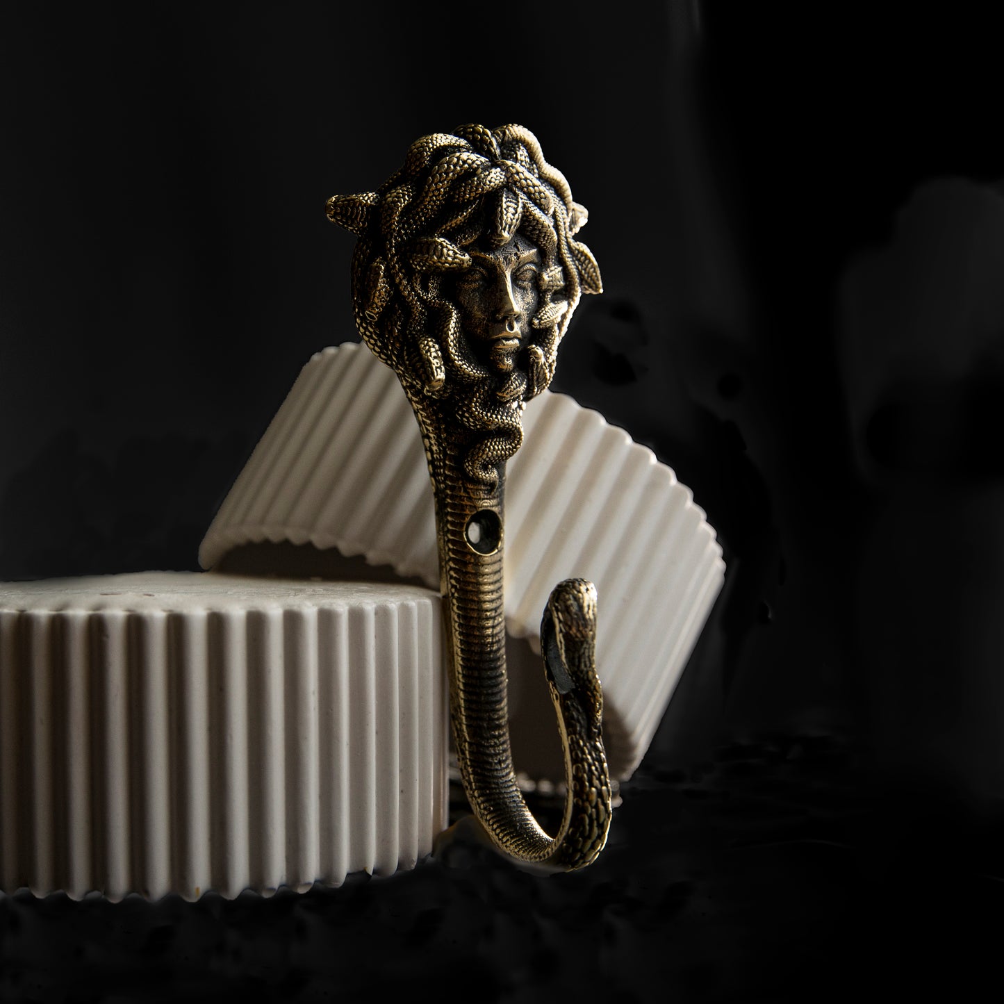 Handmade Wall Hook "Medusa"