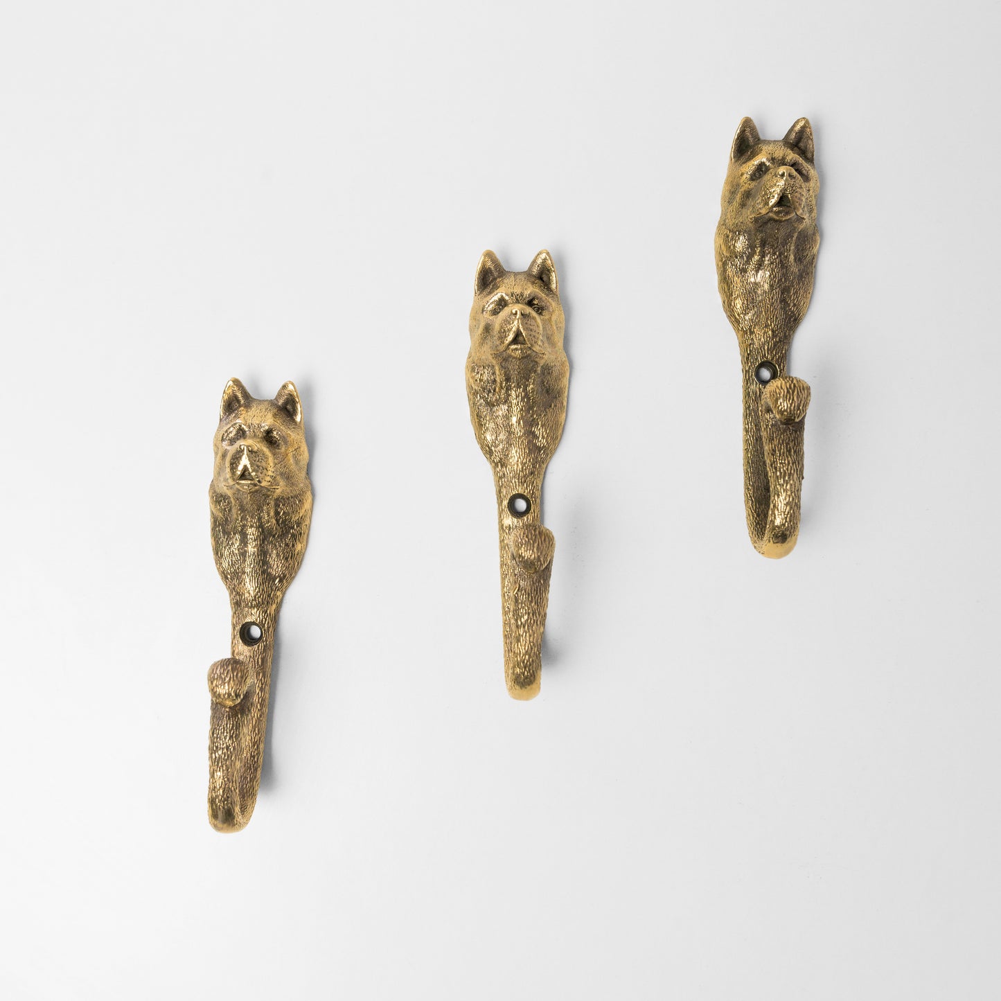 Handmade Wall Hook "American Akita"