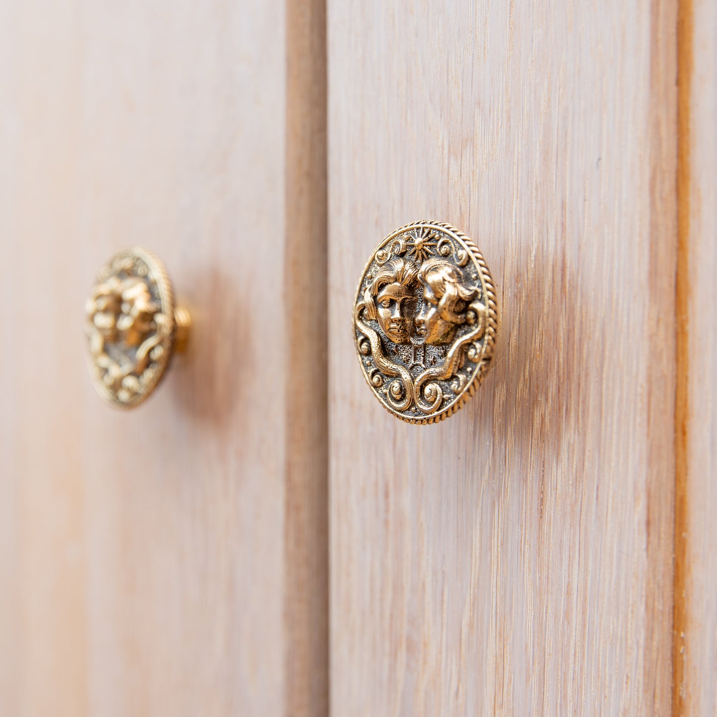 Furniture Handle "Gemini Zodiac Sign"