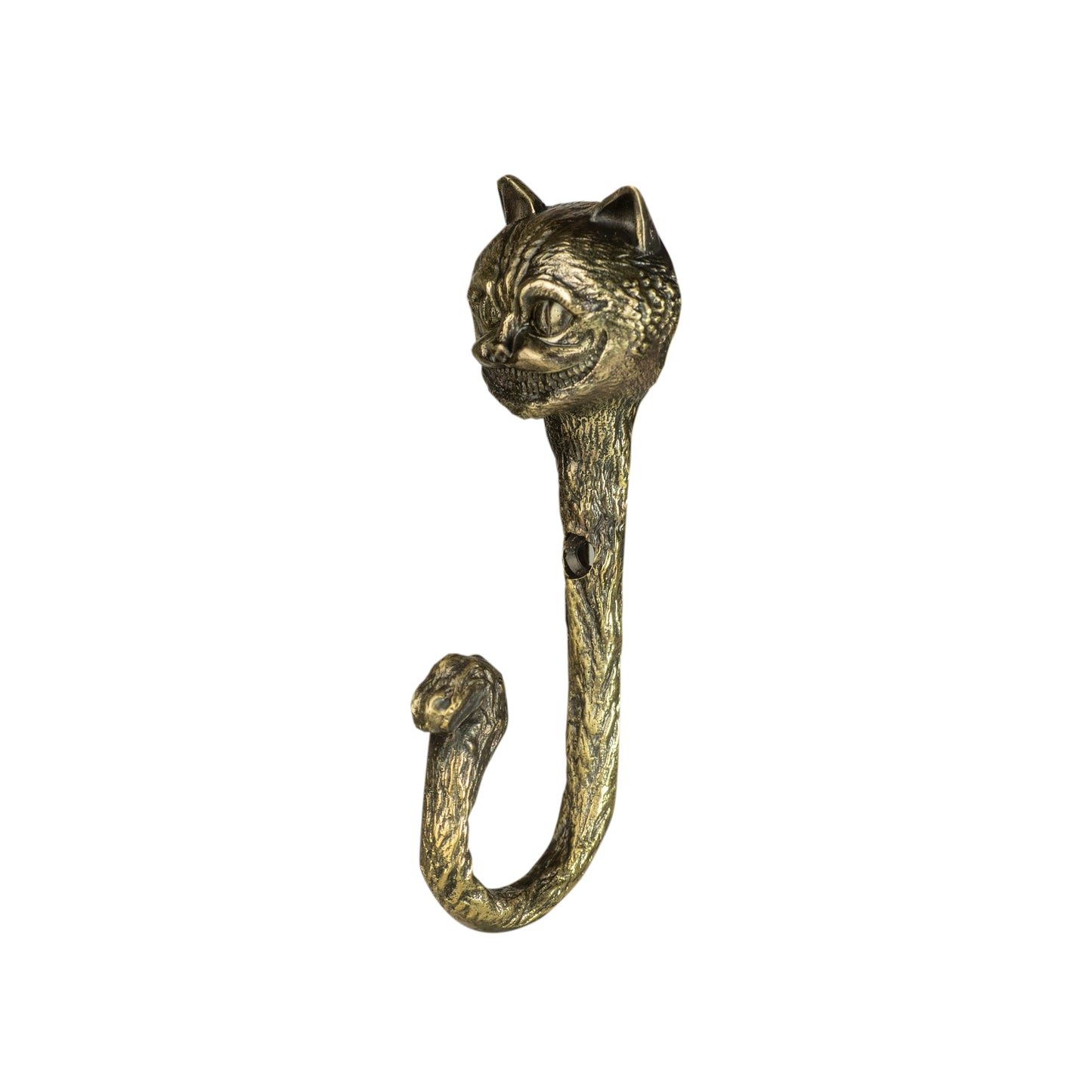 Handmade Wall Hook "Cheshire Cat"