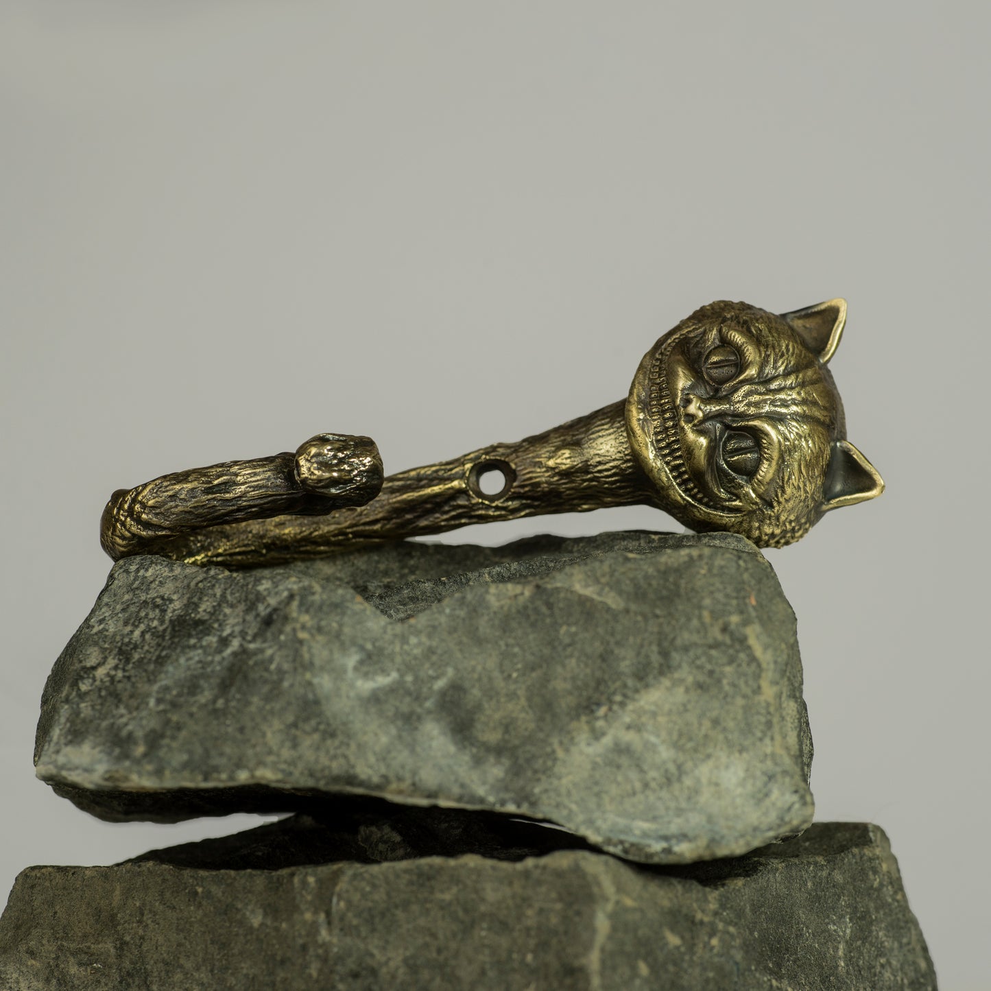 Handmade Wall Hook "Cheshire Cat"
