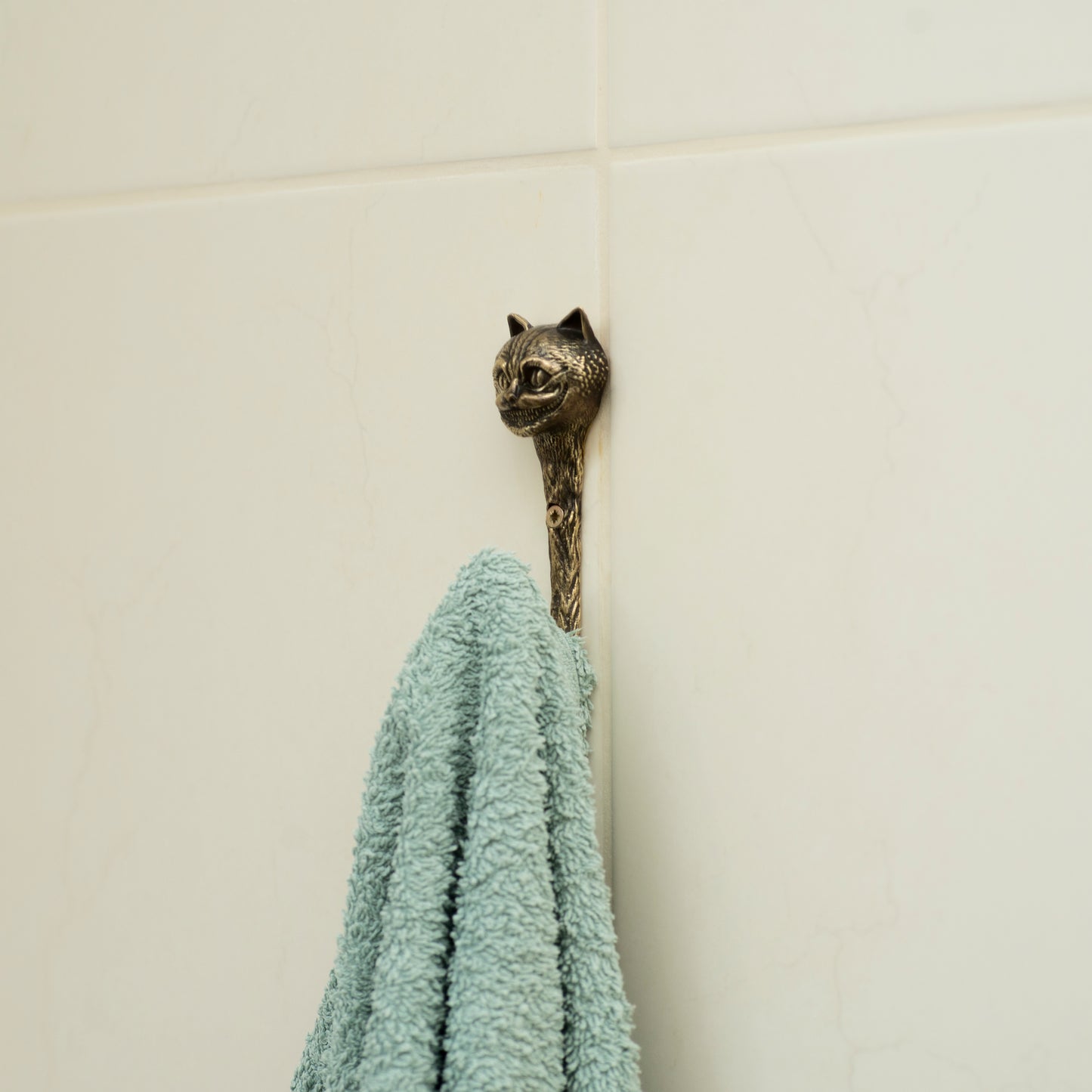 Handmade Wall Hook "Cheshire Cat"