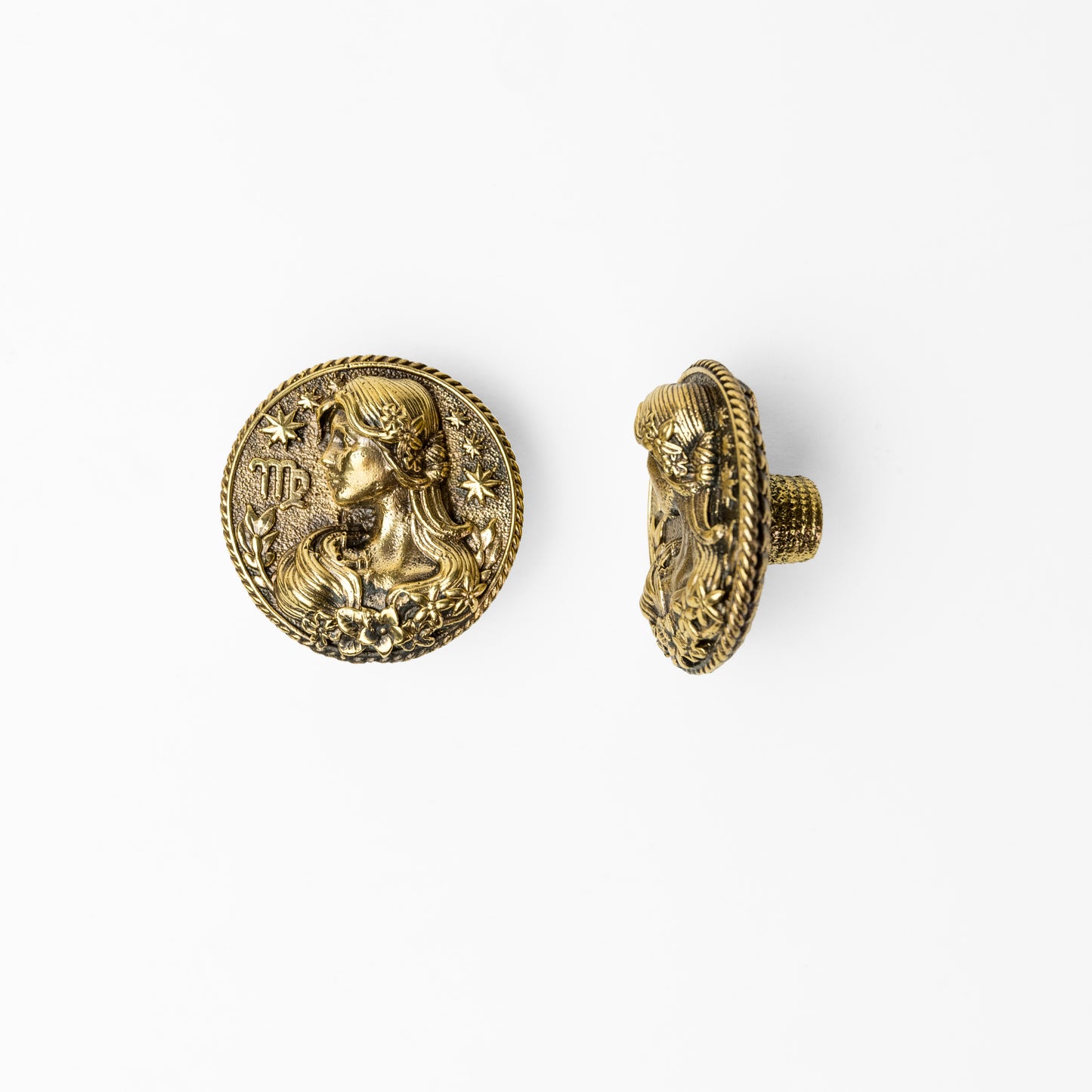 Furniture Handle "Virgo Zodiac Sign"