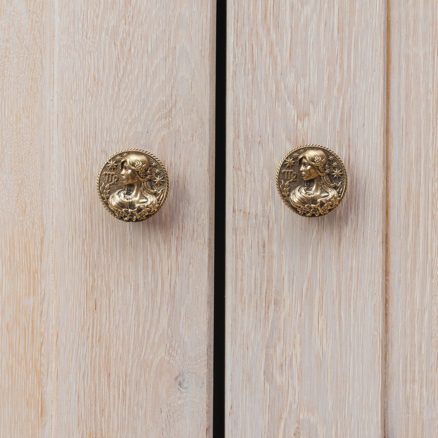 Furniture Handle "Virgo Zodiac Sign"