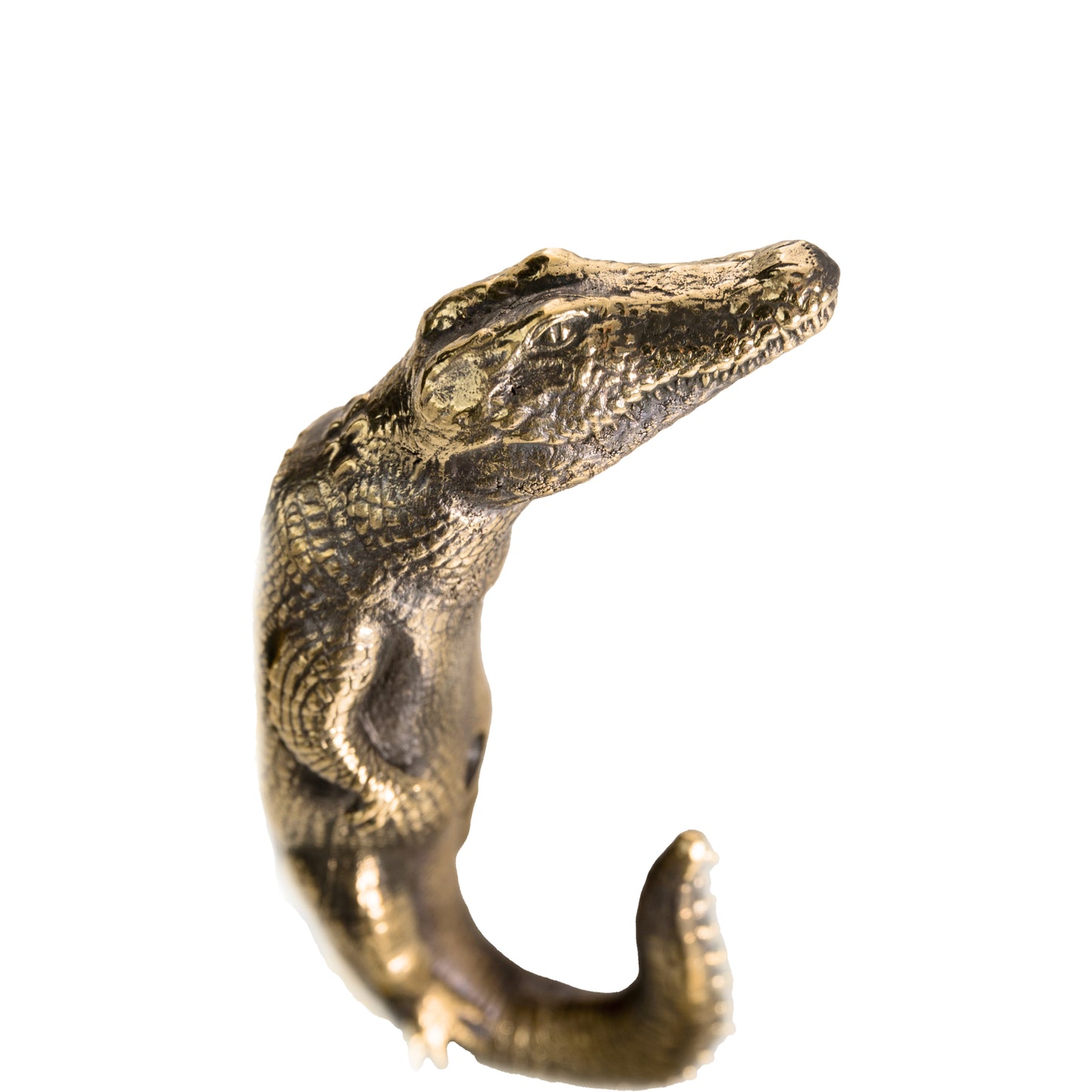 Handmade Wall Hook "Crocodile"