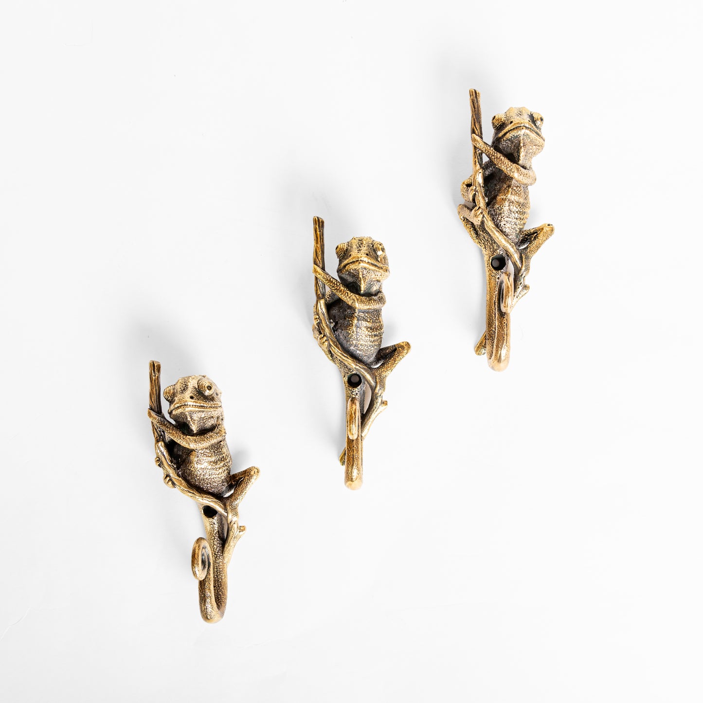 Handmade Wall Hook "Chameleon"