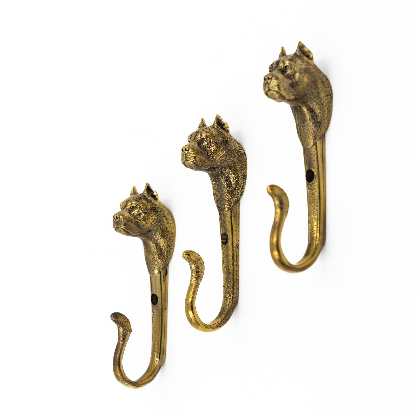 Handmade Wall Hook "American Staffordshire Terrier"