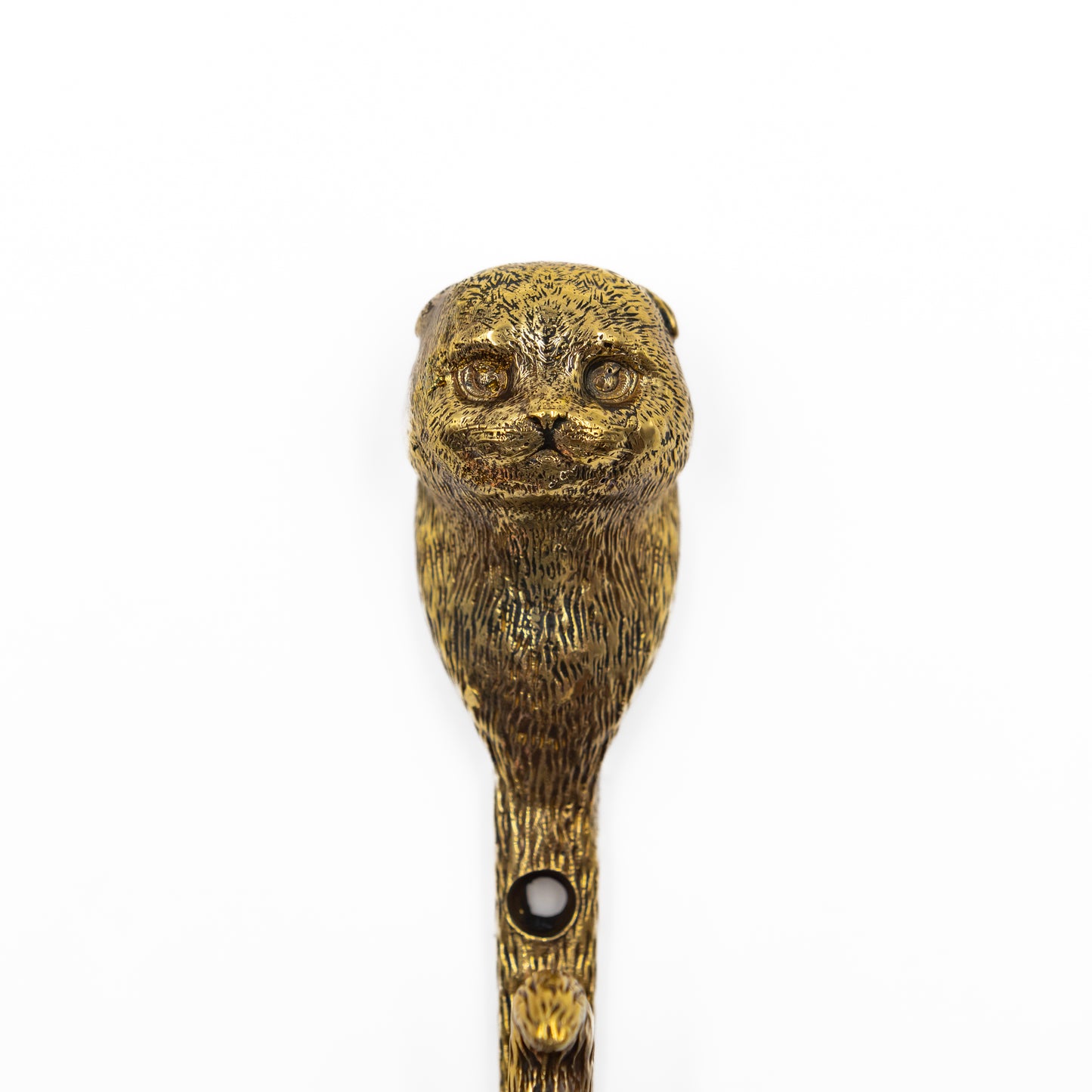 Handmade Wall Hook "Scottish Fold Cat"