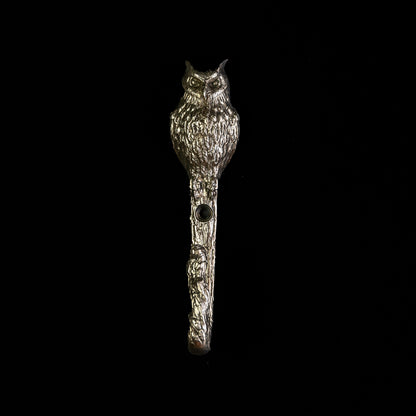 Handmade Wall Hook "Owl (whole)"
