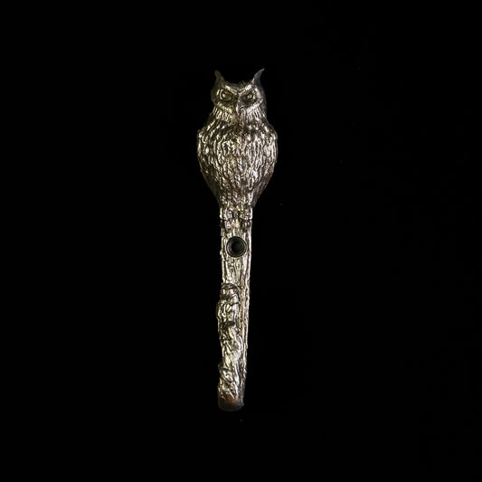 Handmade Wall Hook "Owl (whole)"