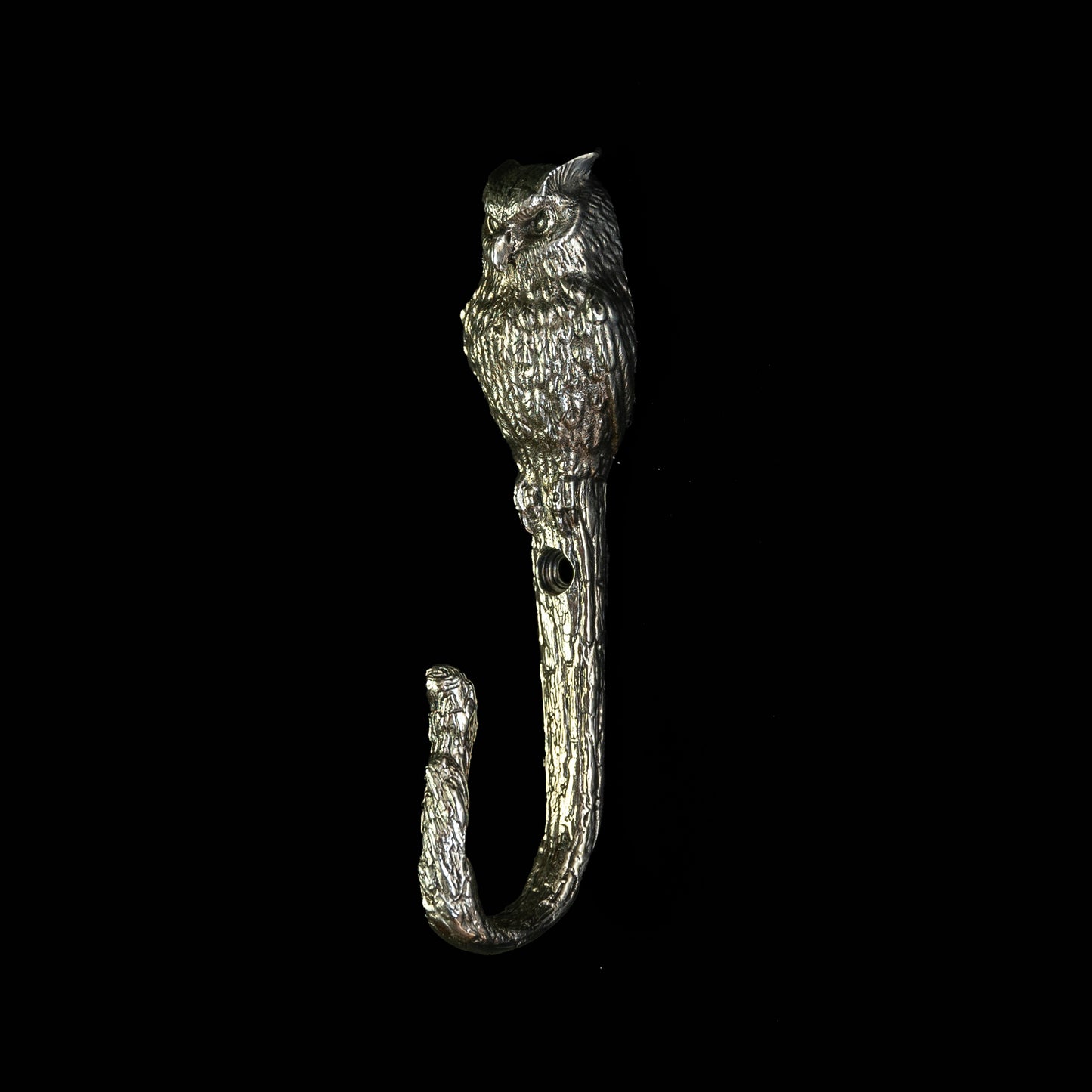 Handmade Wall Hook "Owl (whole)"