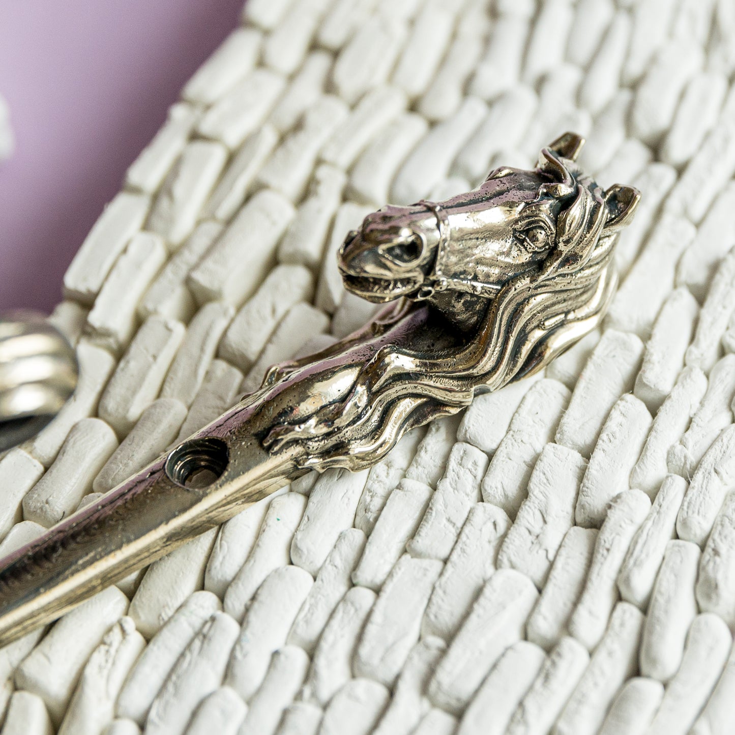 Handmade Wall Hook "Horse (mini)"