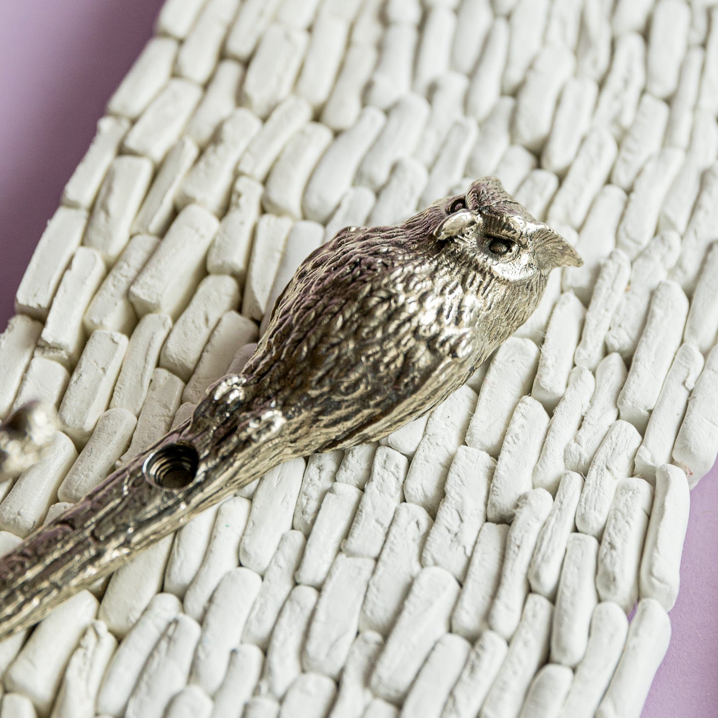 Handmade Wall Hook "Owl (whole)"