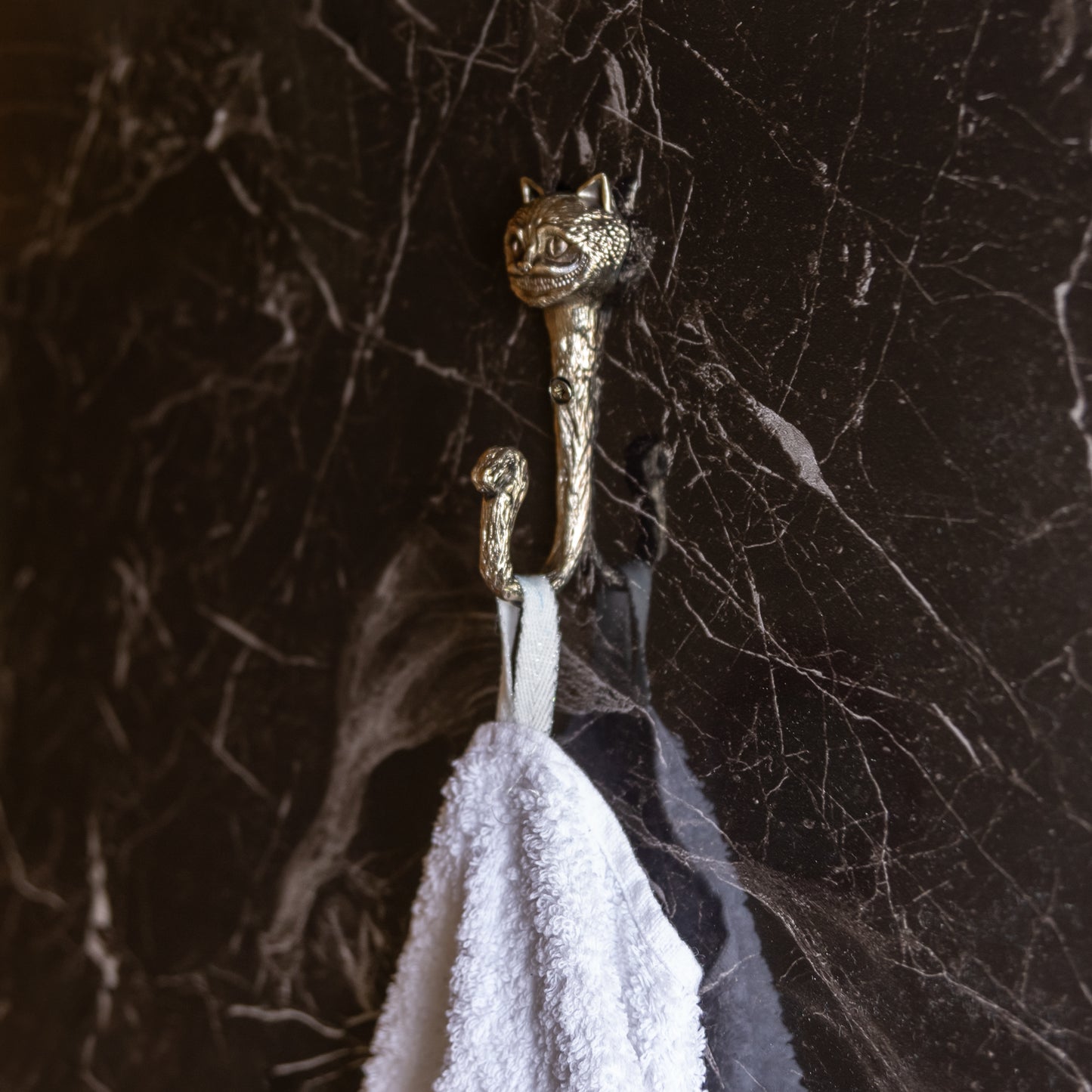 Handmade Wall Hook "Cheshire Cat"