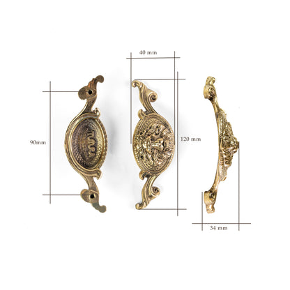 Furniture Double Handle "Lion"