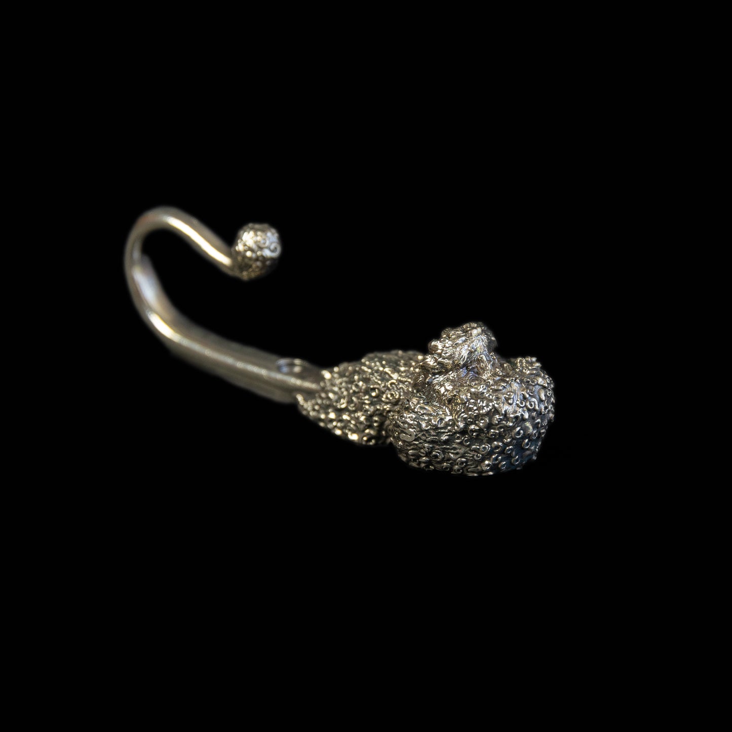 Handmade Wall Hook "Toy Poodle"