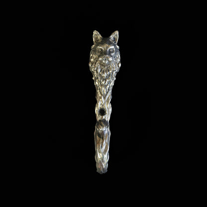 Handmade Wall Hook "Maine Coon Cat"