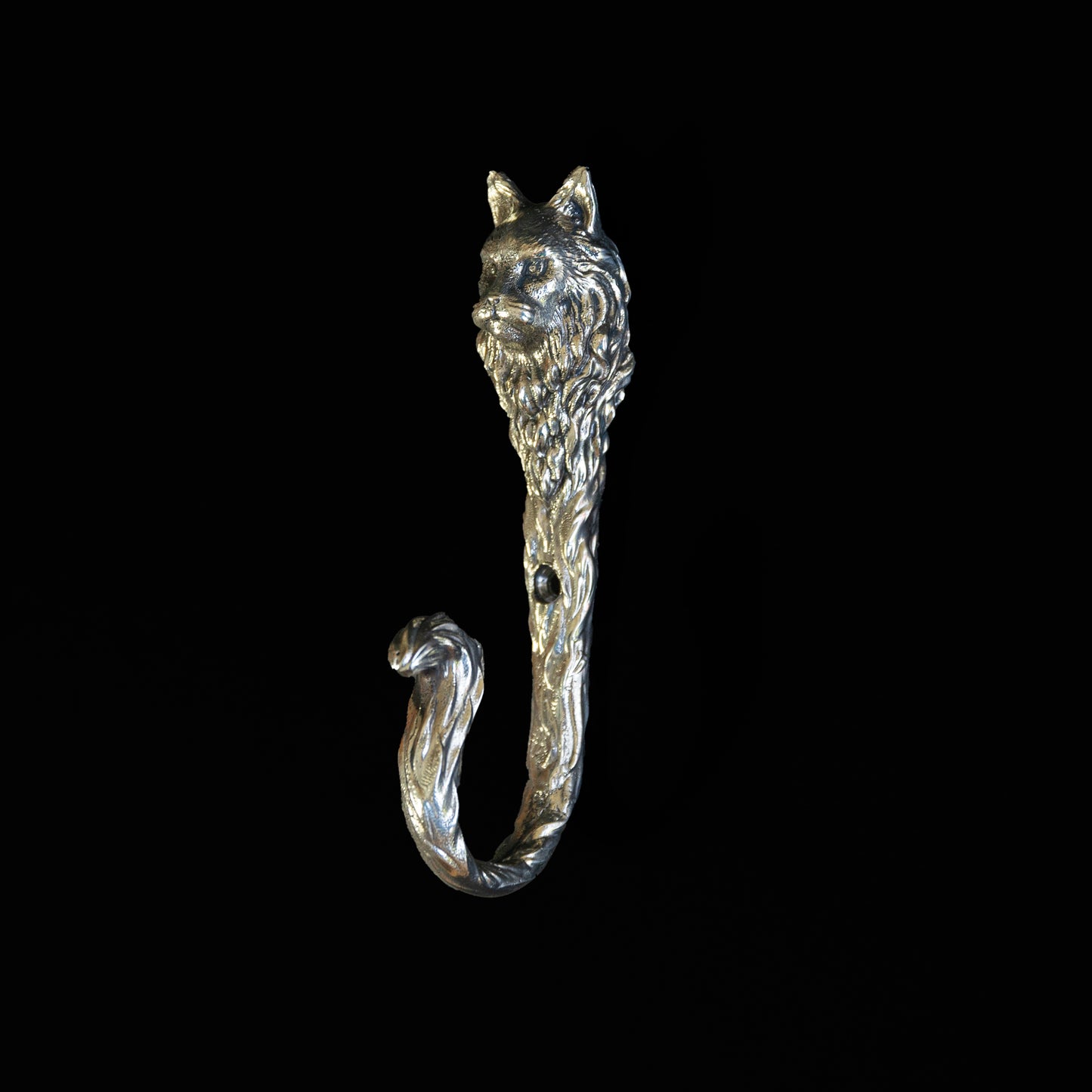 Handmade Wall Hook "Maine Coon Cat"