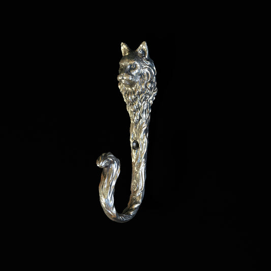Handmade Wall Hook "Maine Coon Cat"