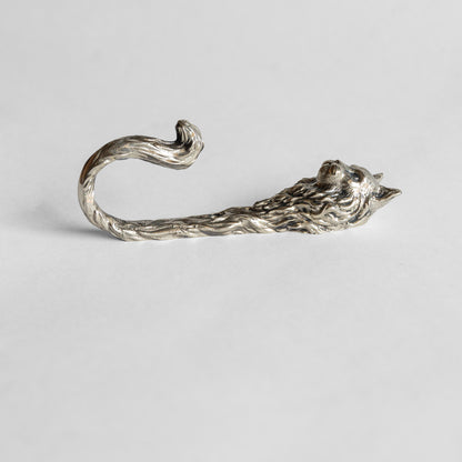 Handmade Wall Hook "Maine Coon Cat"