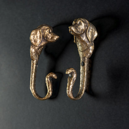 Handmade Wall Hook "Beagle Dog"