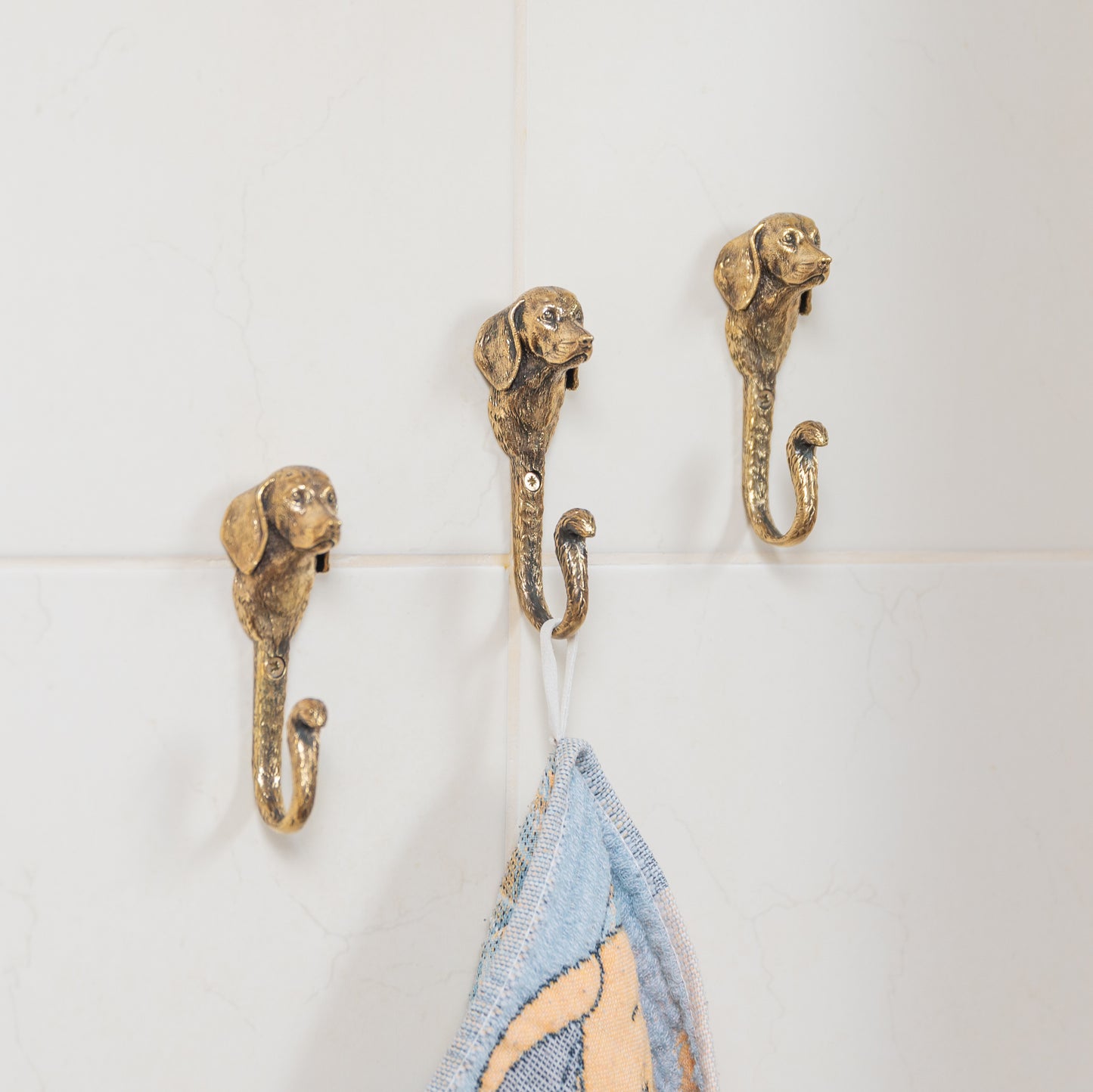 Handmade Wall Hook "Beagle Dog"