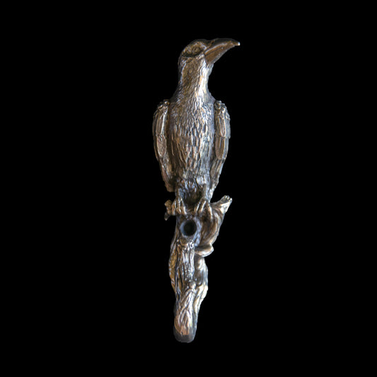 Handmade Wall Hook "Raven"