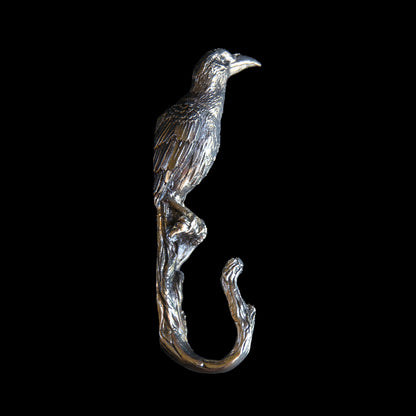 Handmade Wall Hook "Raven"