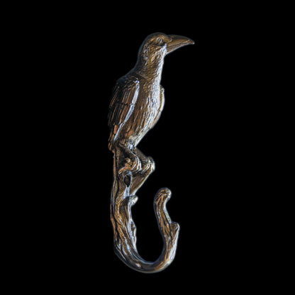 Handmade Wall Hook "Raven"