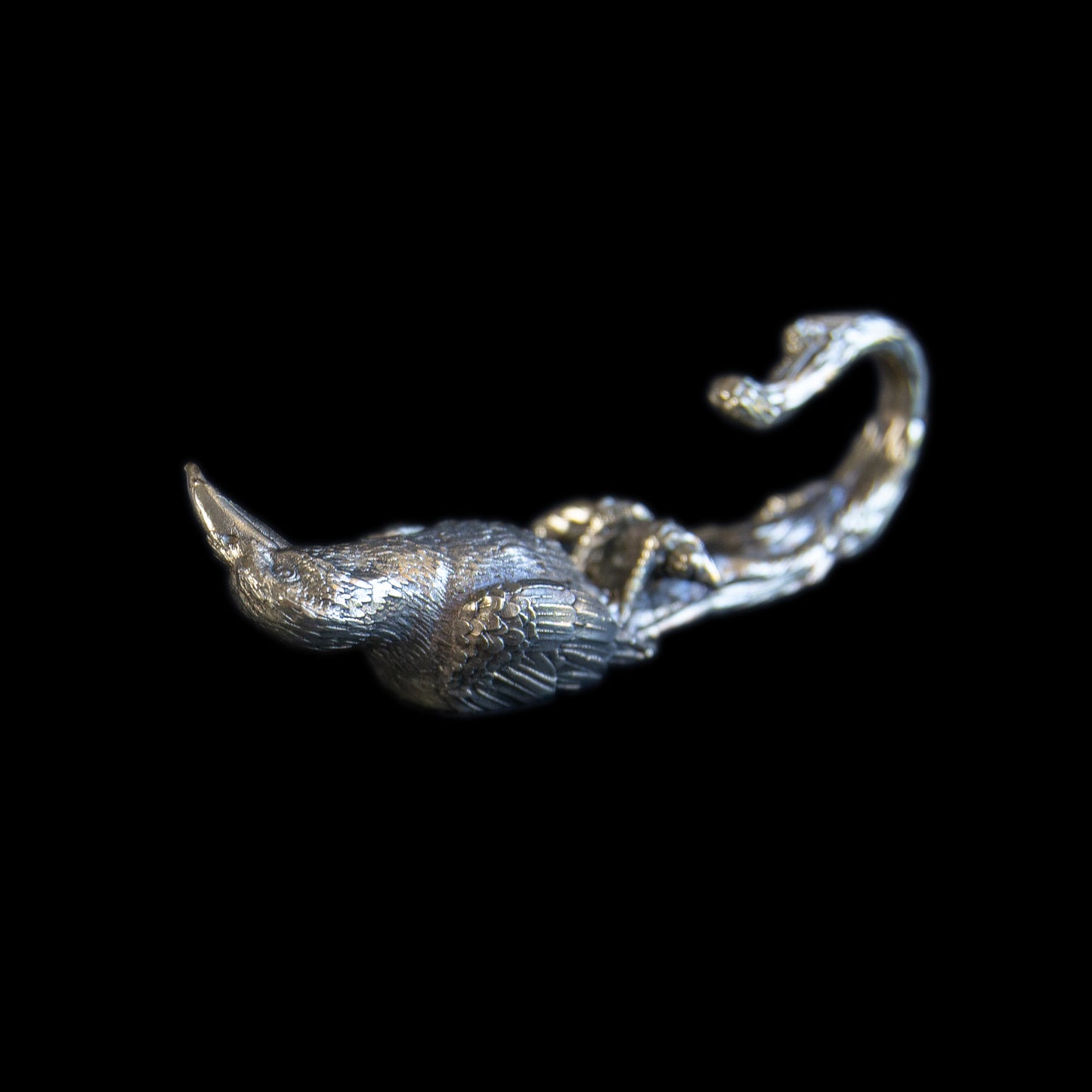 Handmade Wall Hook "Raven"