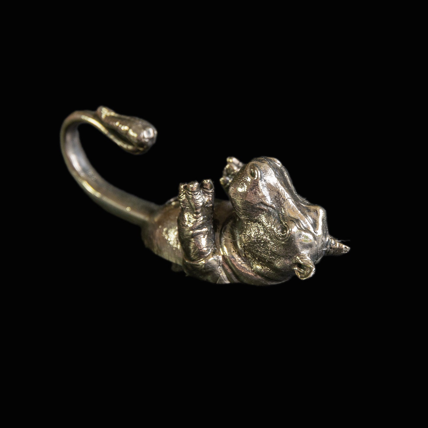 Handmade Wall Hook "Hippo"