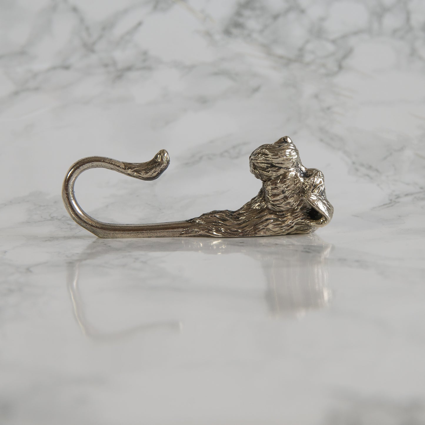 Handmade Wall Hook "Miniature Schnauzer Dog"