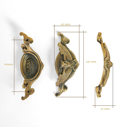 Furniture Double Handle "Owl"